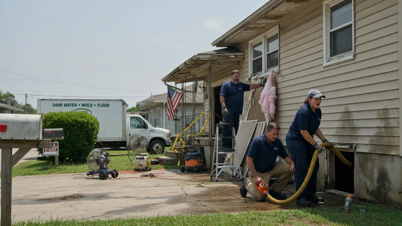 Water Damage Repair in Waldo, KS near me
